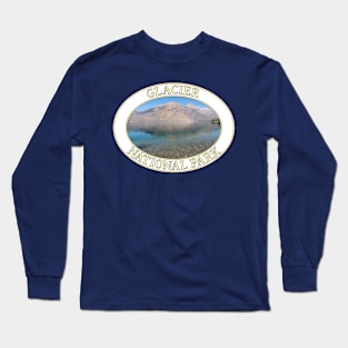 Lake McDonald at Glacier National Park in Montana Long Sleeve T-Shirt